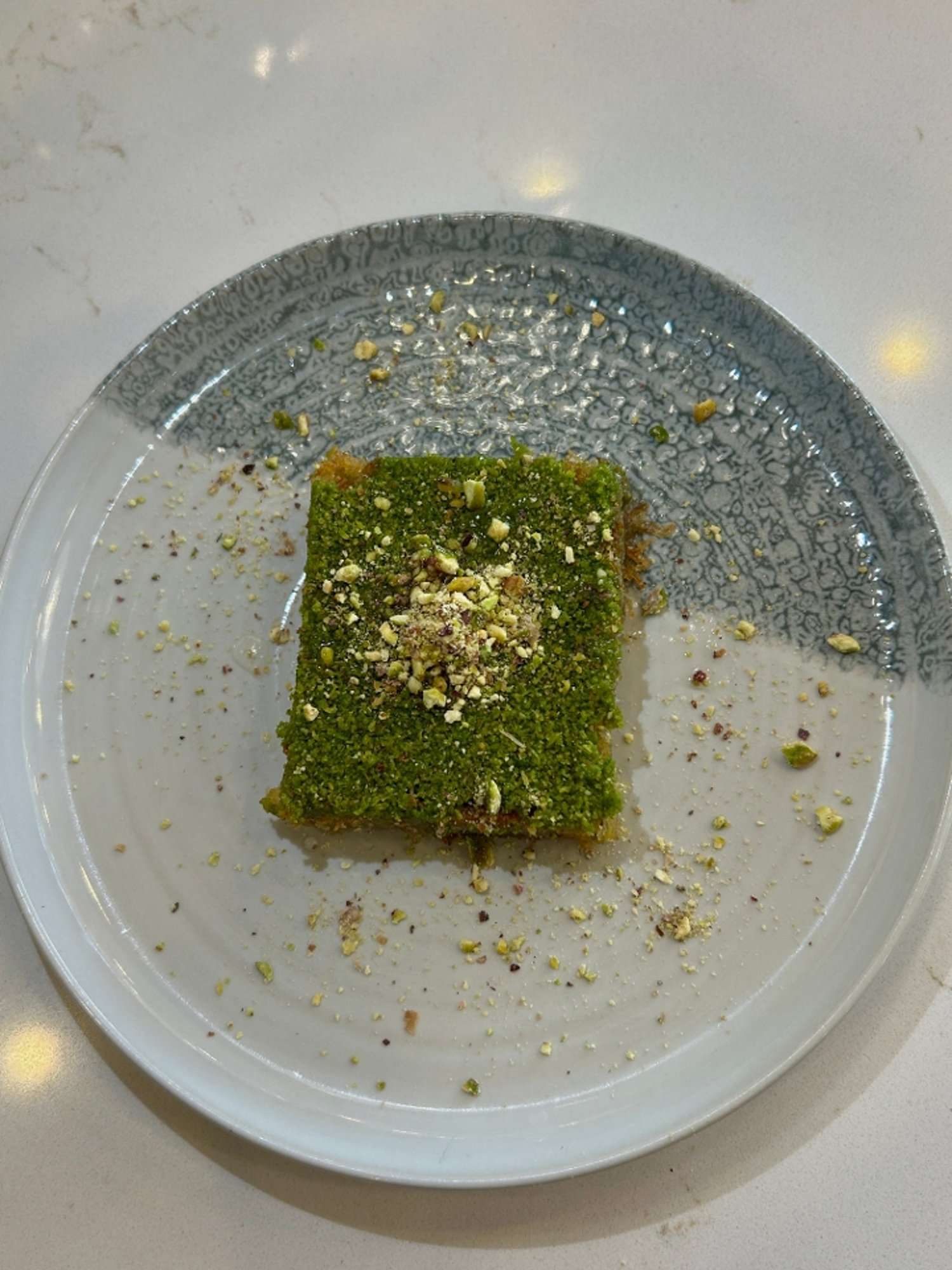 Pistachio Kadaif Piece
