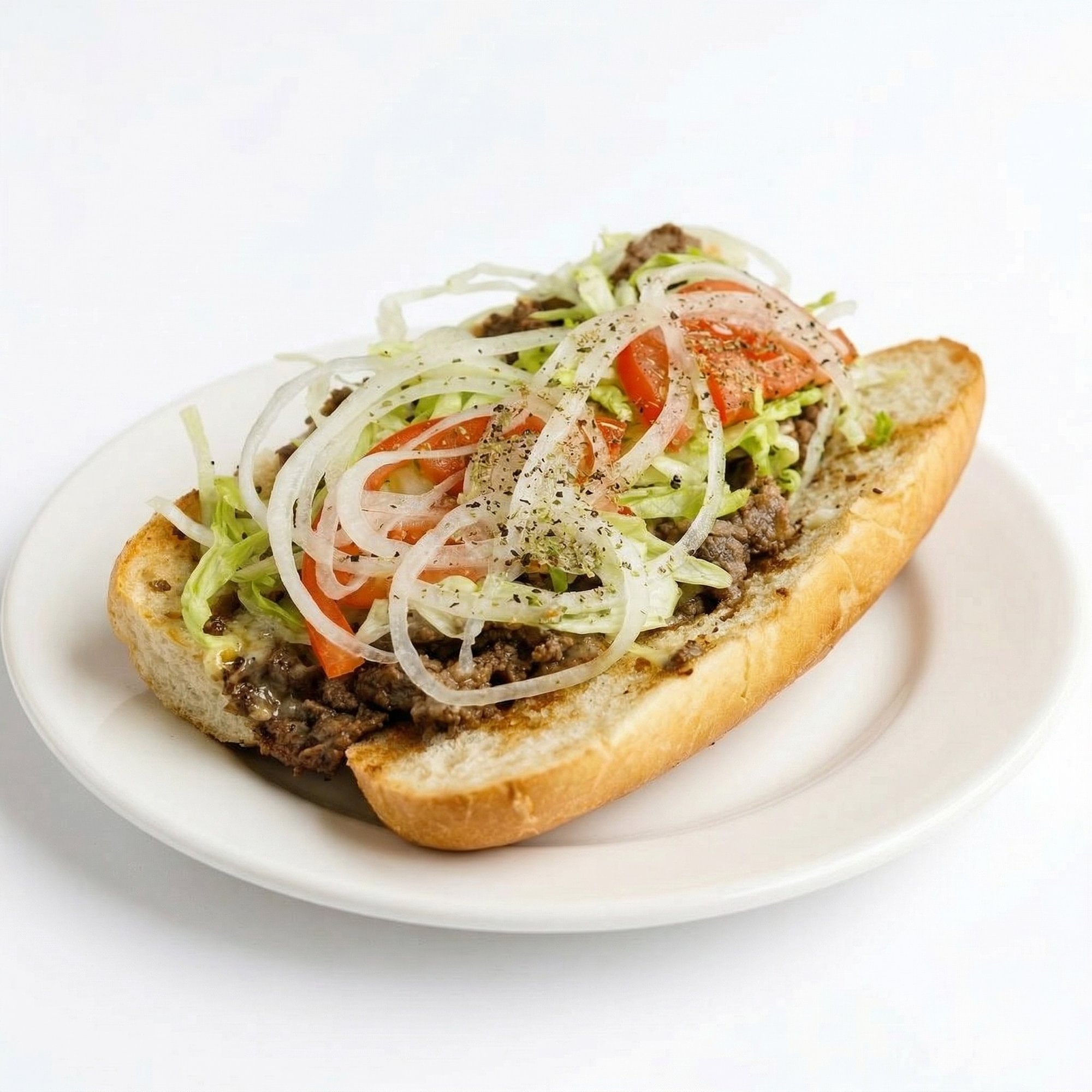 Weber Steak (Cheese Steak Hoagie)