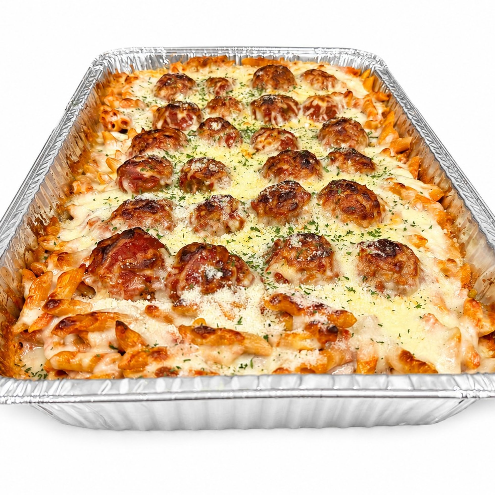 Baked Ziti with Meatballs