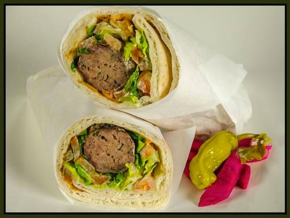 #16 Kafta Kebab Wrap