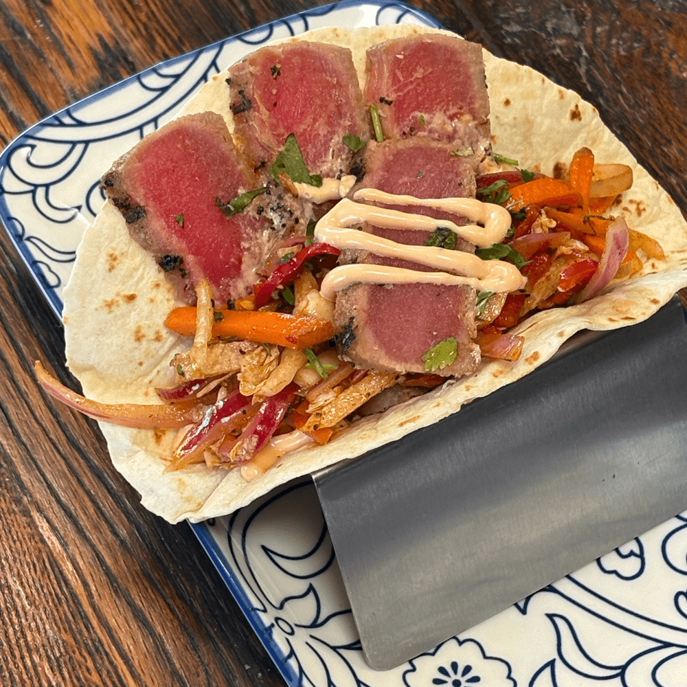 Seared Ahi Tuna Taco