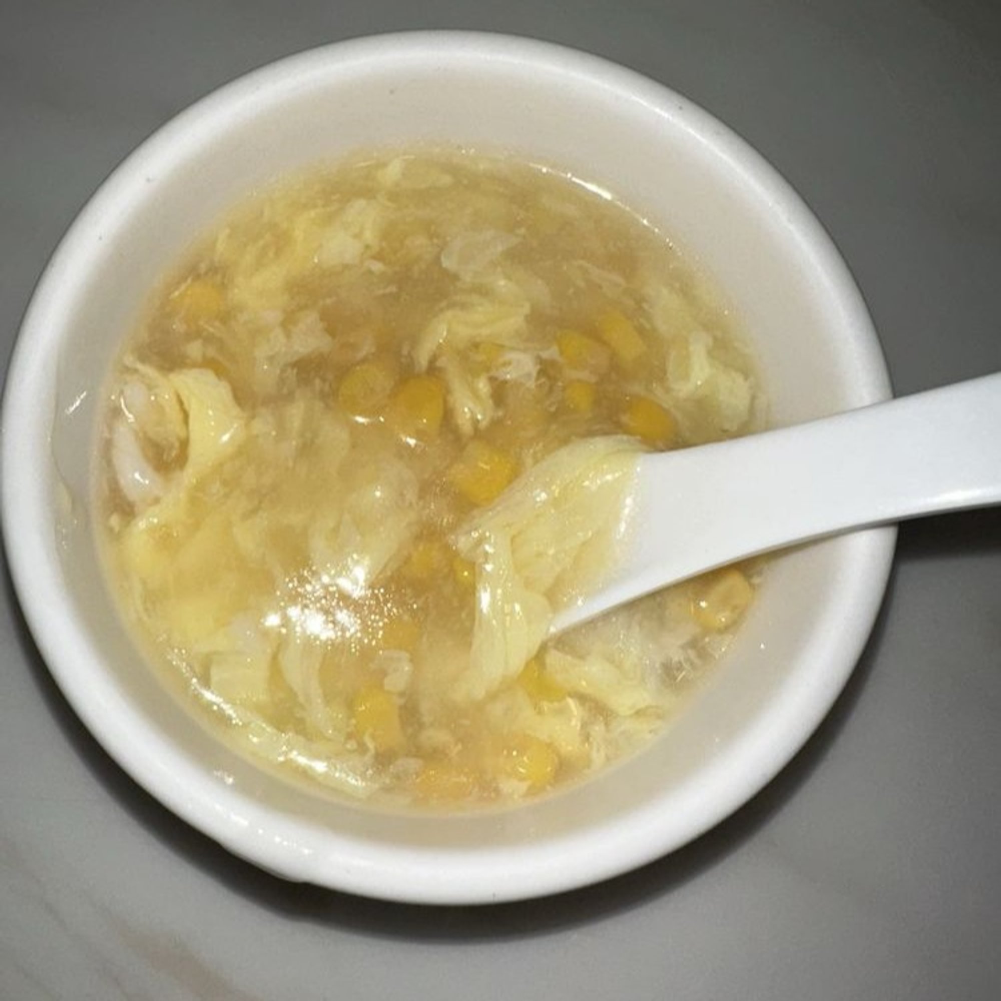 鸡蓉玉米羹 Minced Chicken and Corn Soup