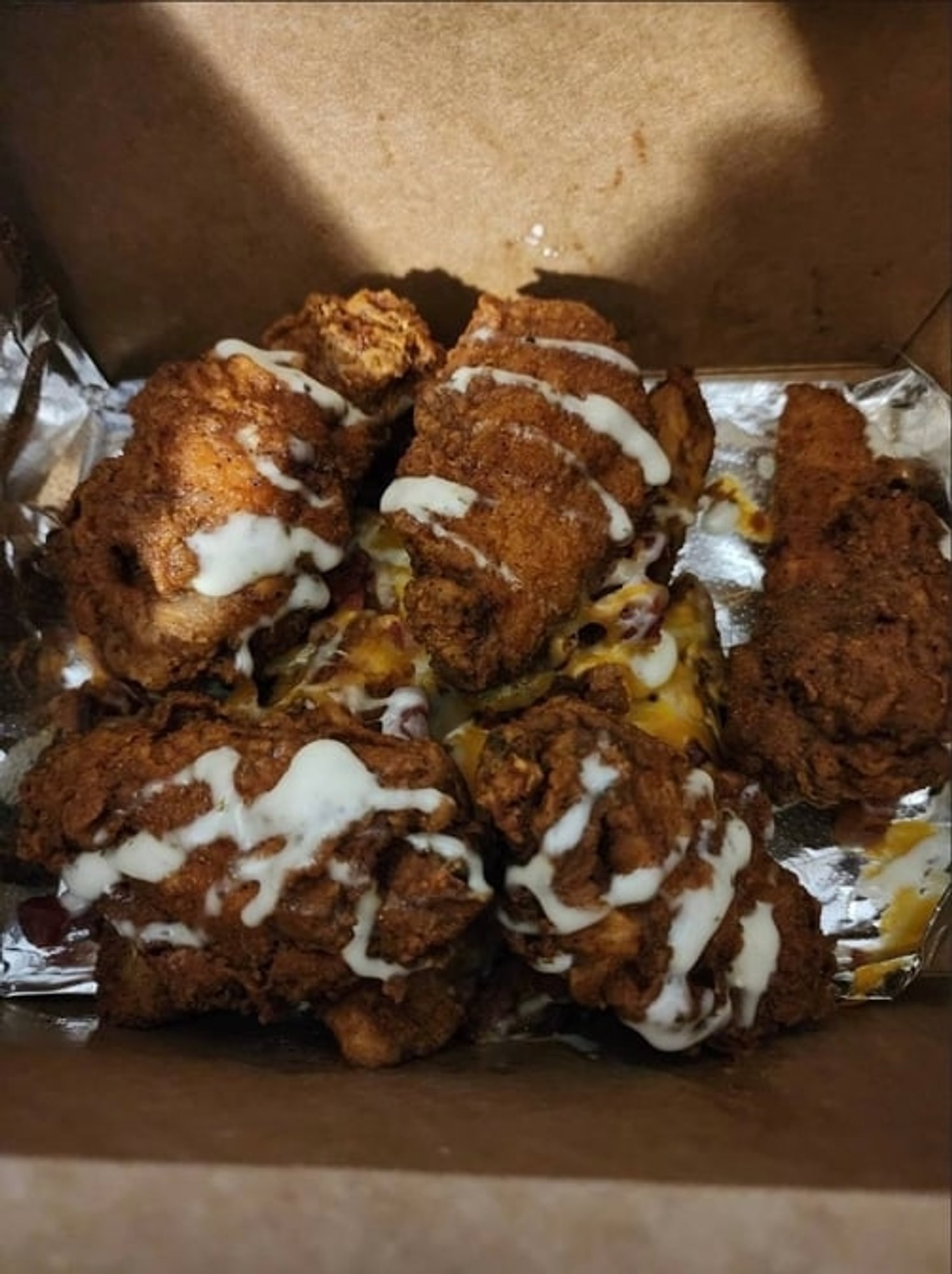Five-Piece Wing with Two Sides
