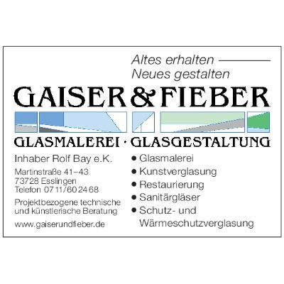 Logo von Gaiser & Fieber Inh. Rolf Bay e.K