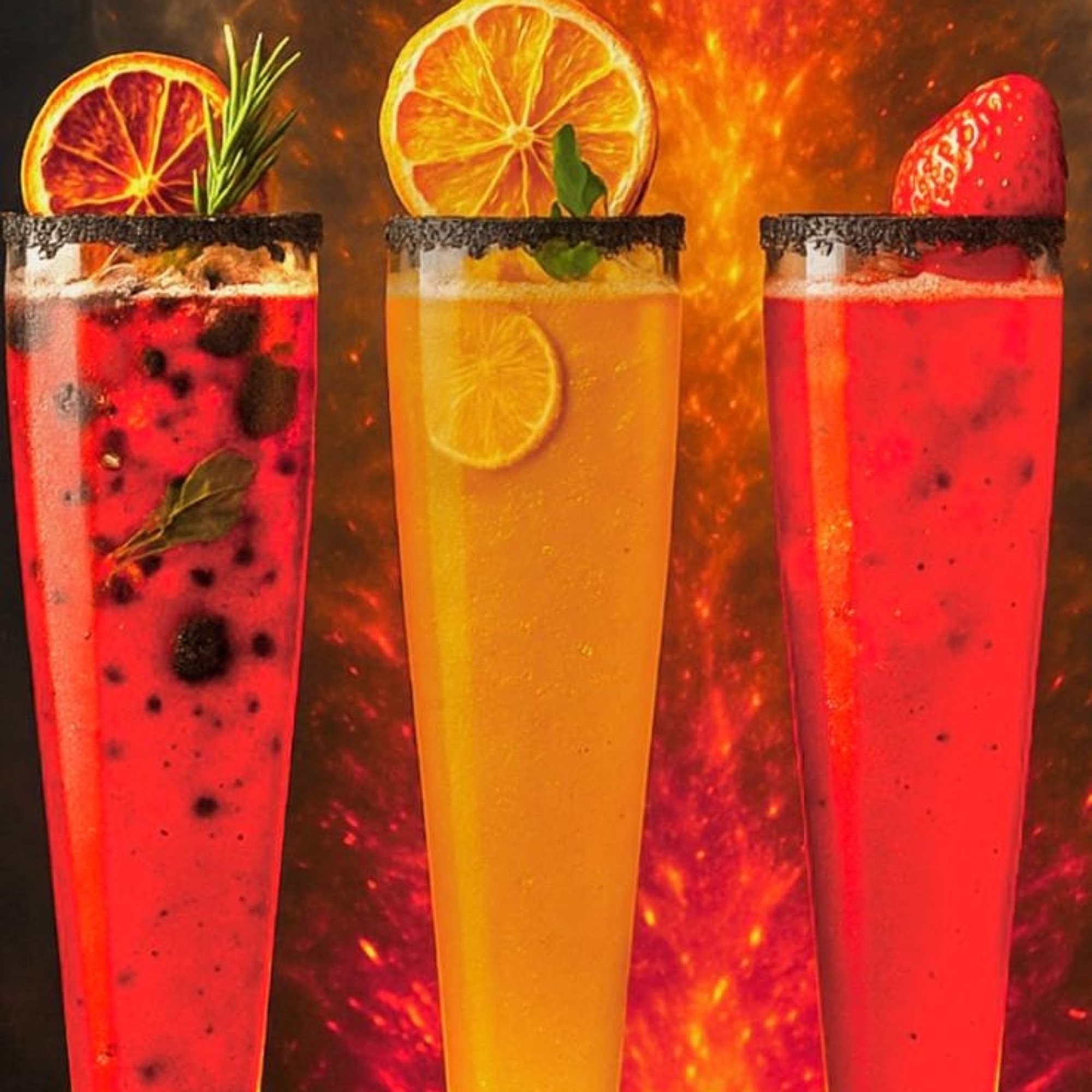Berry Cooler - **Mocktail made with tequila zero proof**