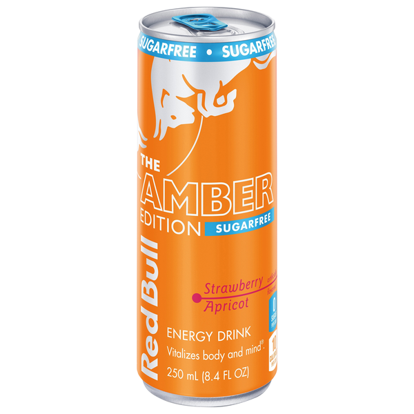 Red Bull Strawberry Apricot Sugar Free 8.4oz