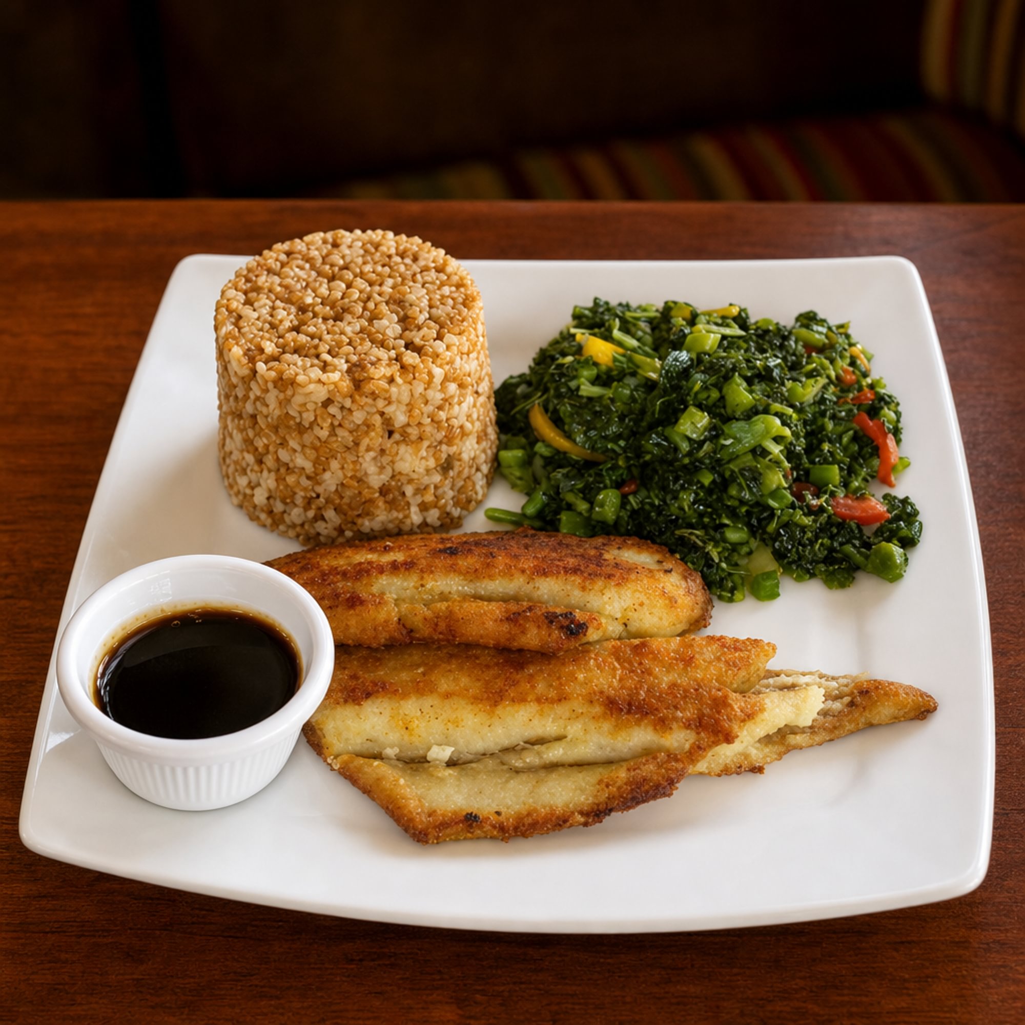 Fried Whiting & 2 Sides