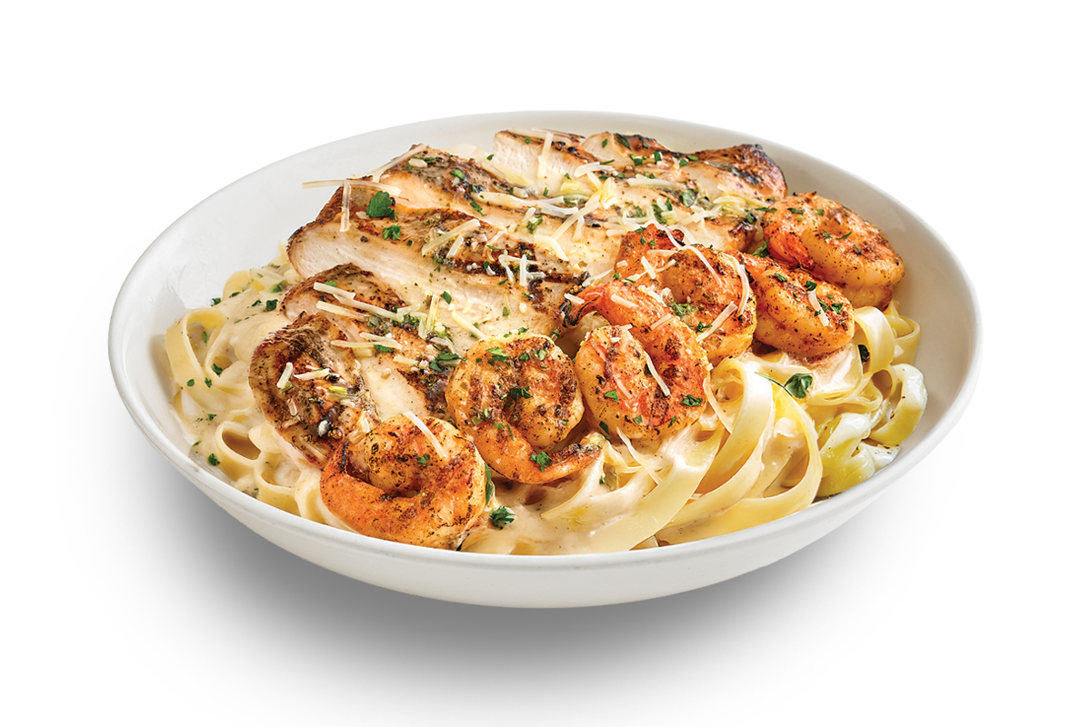 Chicken and Shrimp Pasta