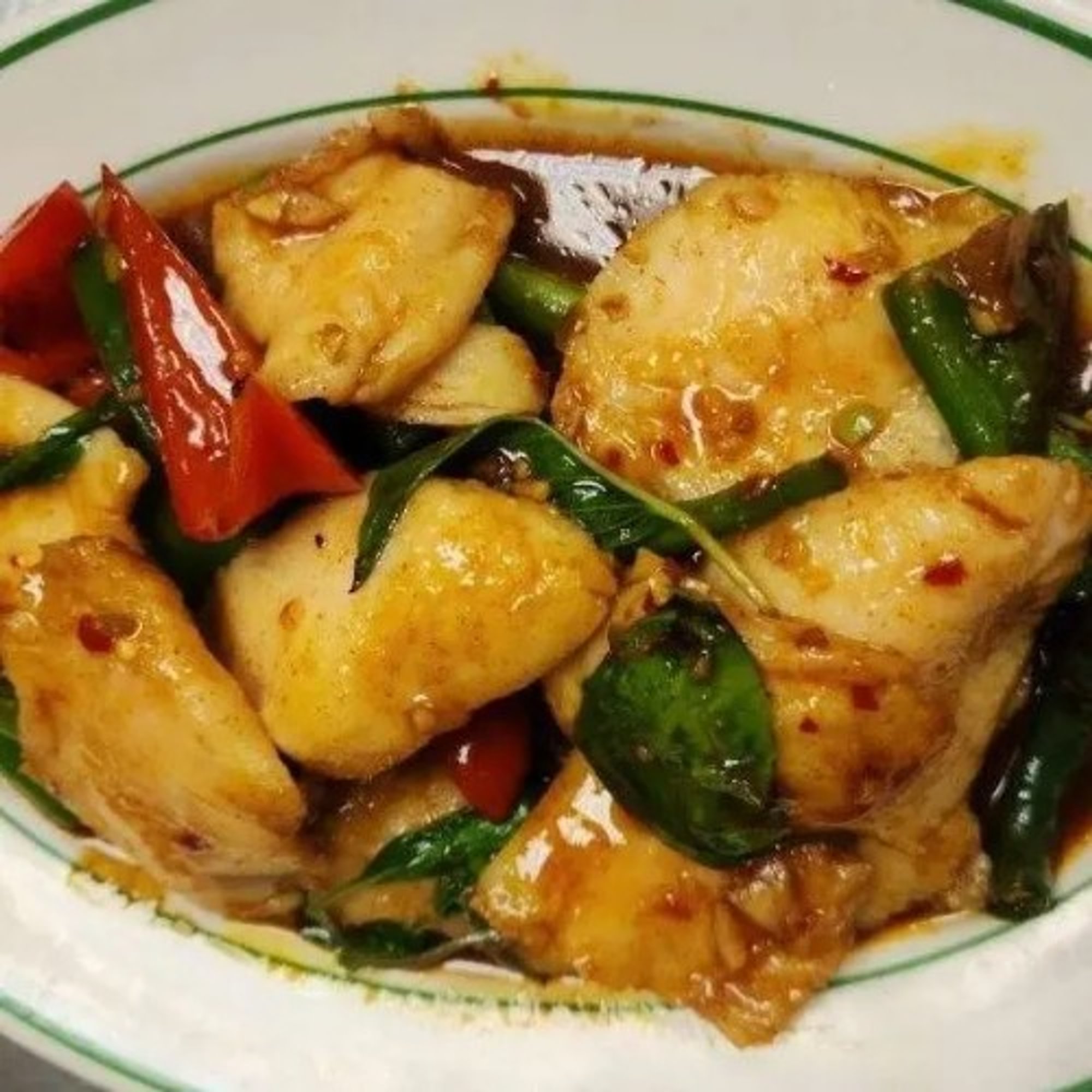 Spicy Basil Fish Fillet