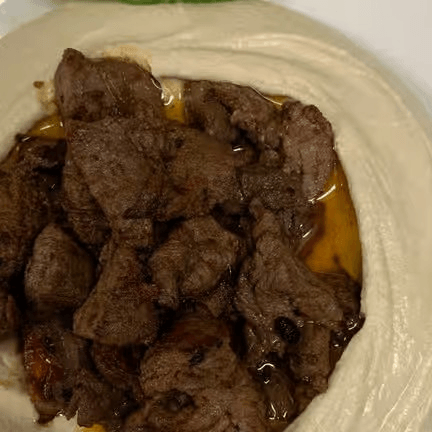 Hummus with Beef