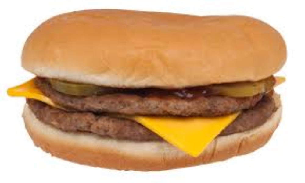 TRIPLE Smash CHEESEBURGER