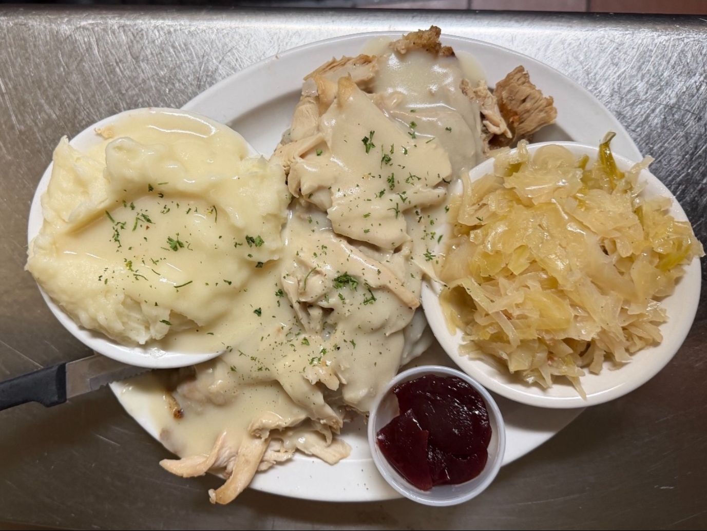 Fresh Roasted Turkey with Dressing
