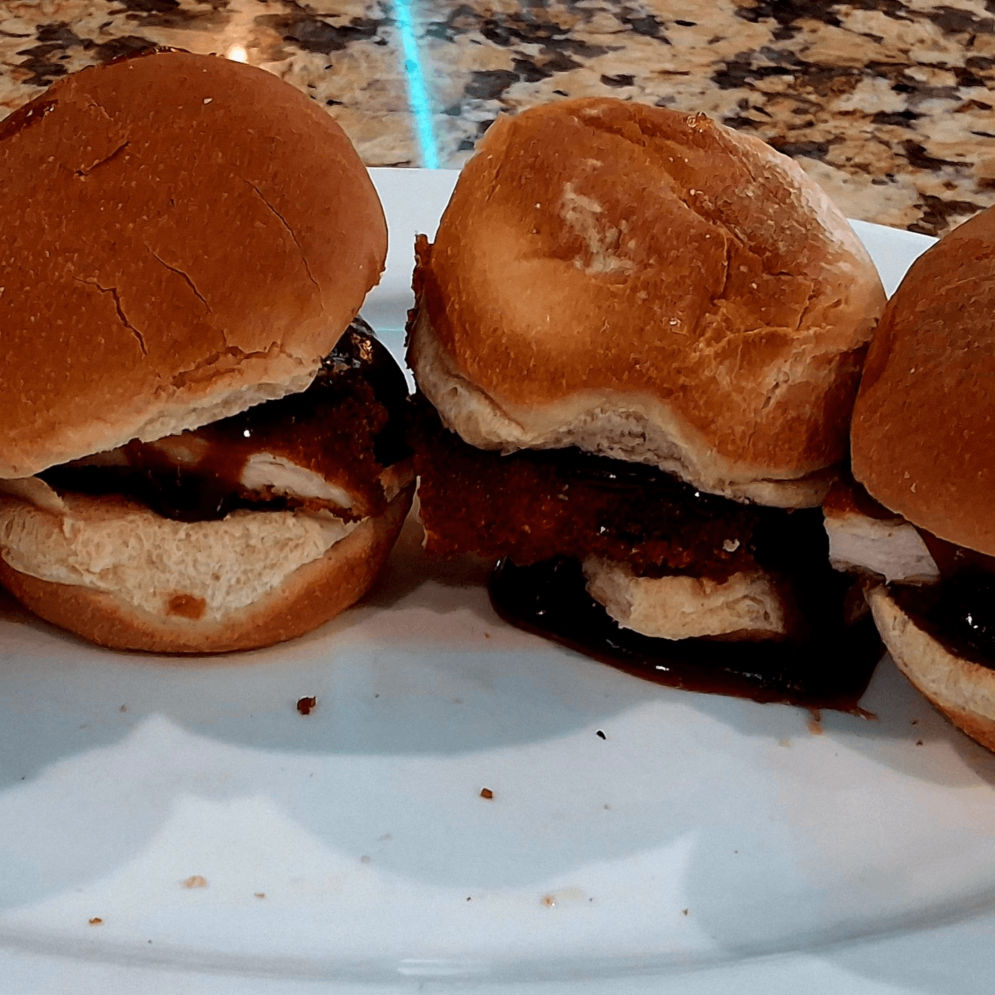BBQ Chicken Sliders