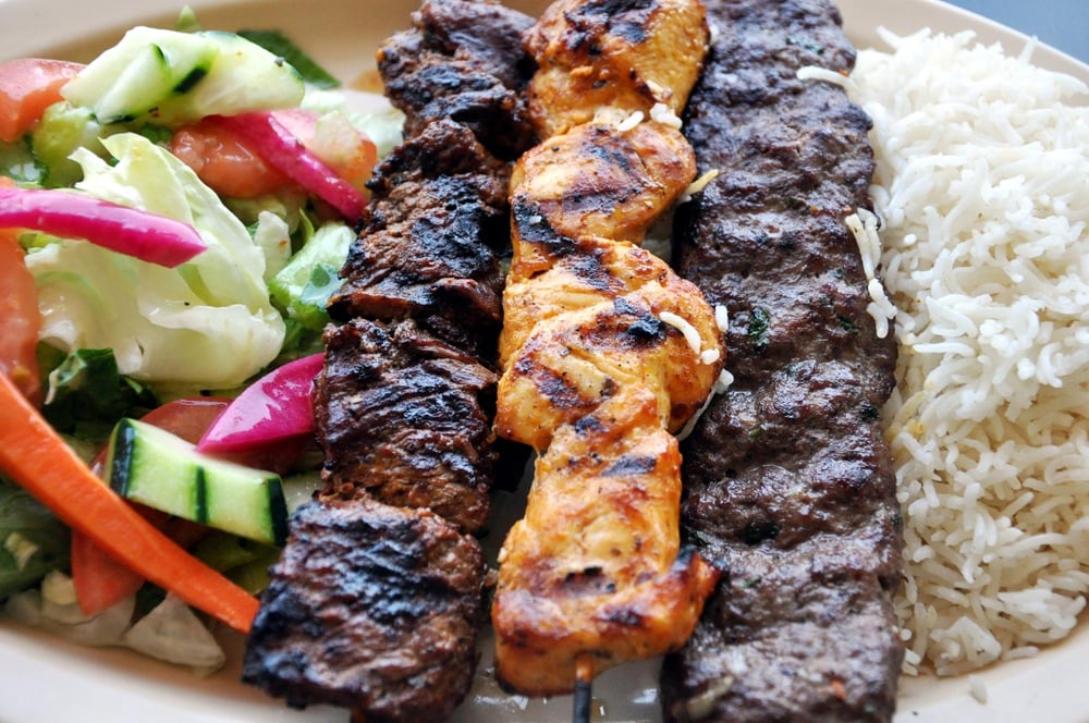 1F. Kabob Combo