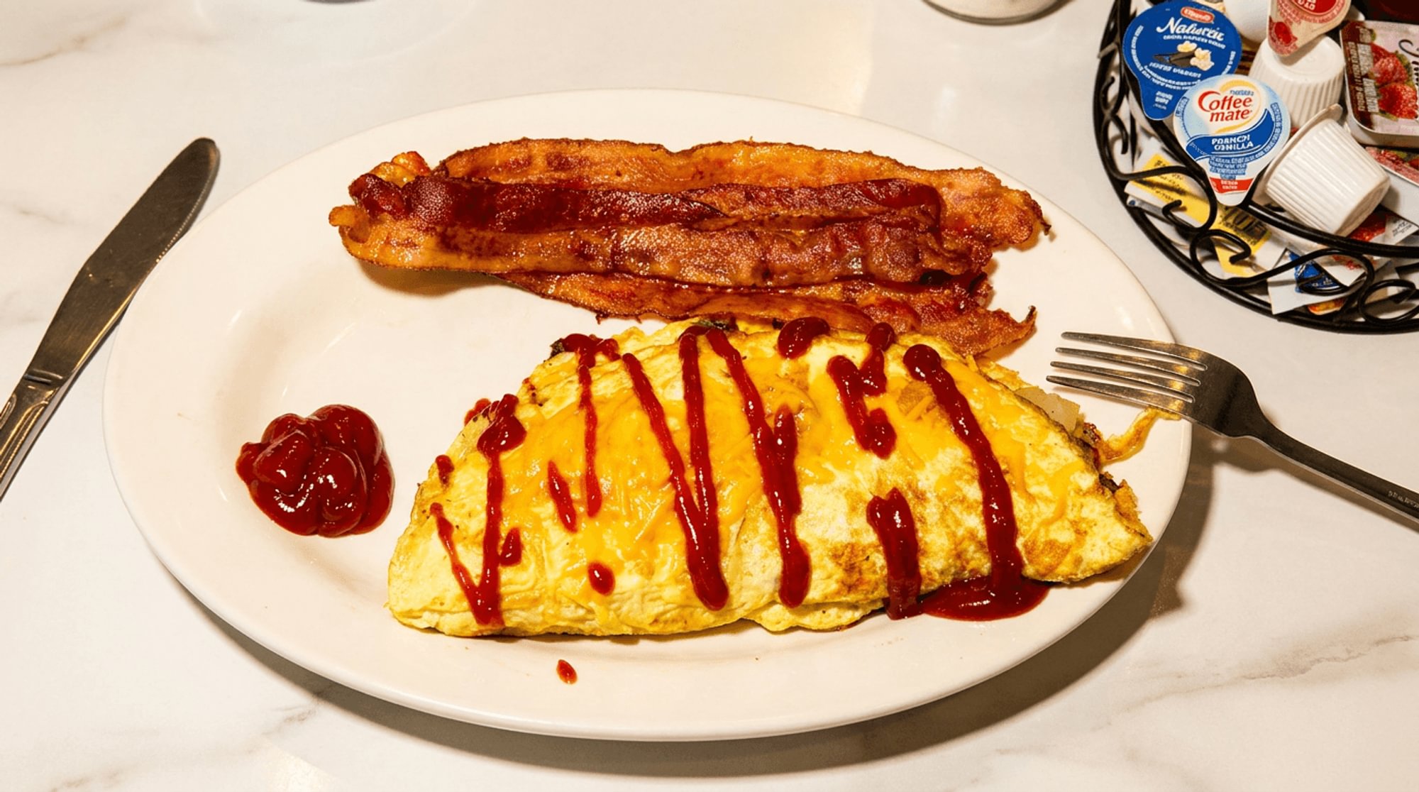 Steak Omelette