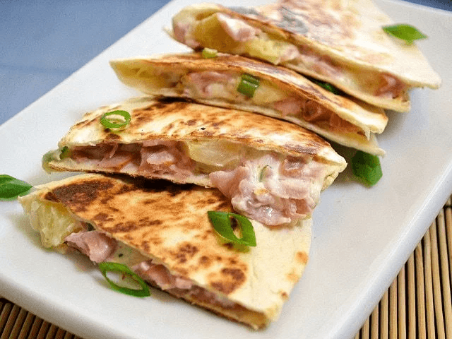 Ham Cheese Quesadilla