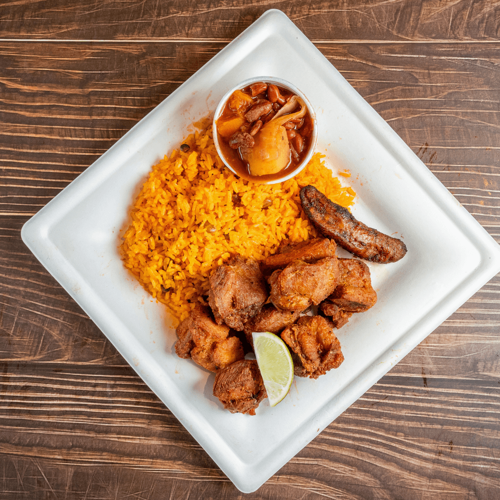 Chicharron De Pollo Plate (Fried Chicken)