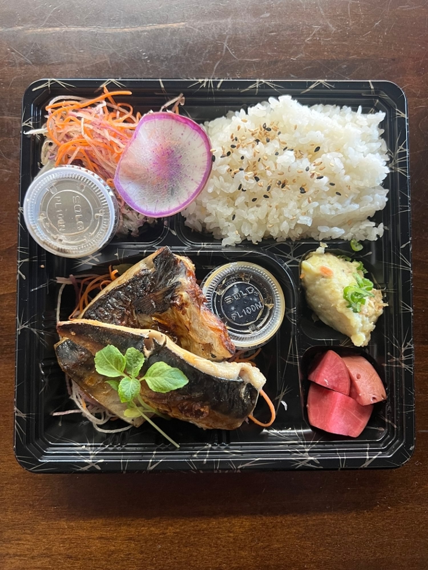 Saba Shioyaki Bento