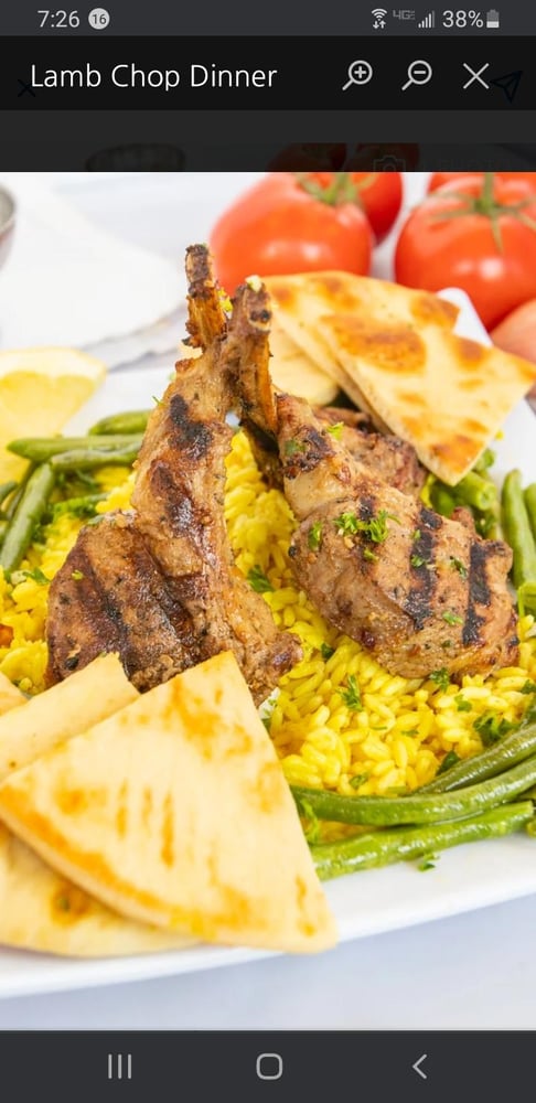Lamb Chop Plate