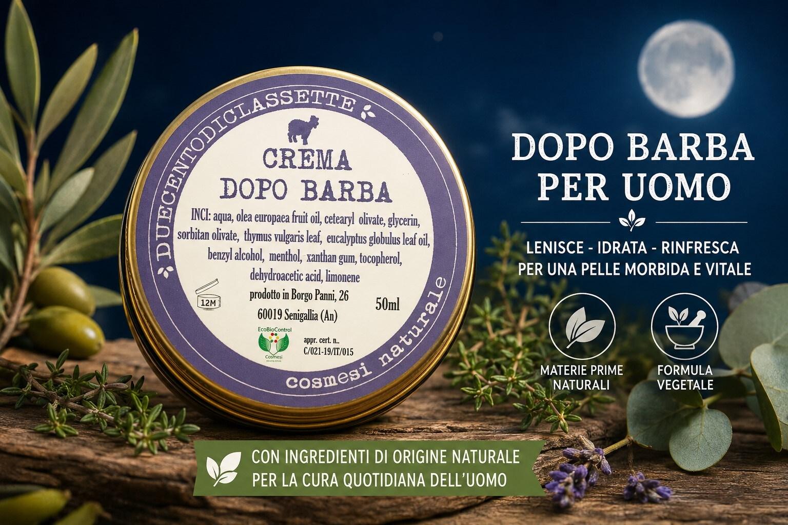 Crema dopo barba