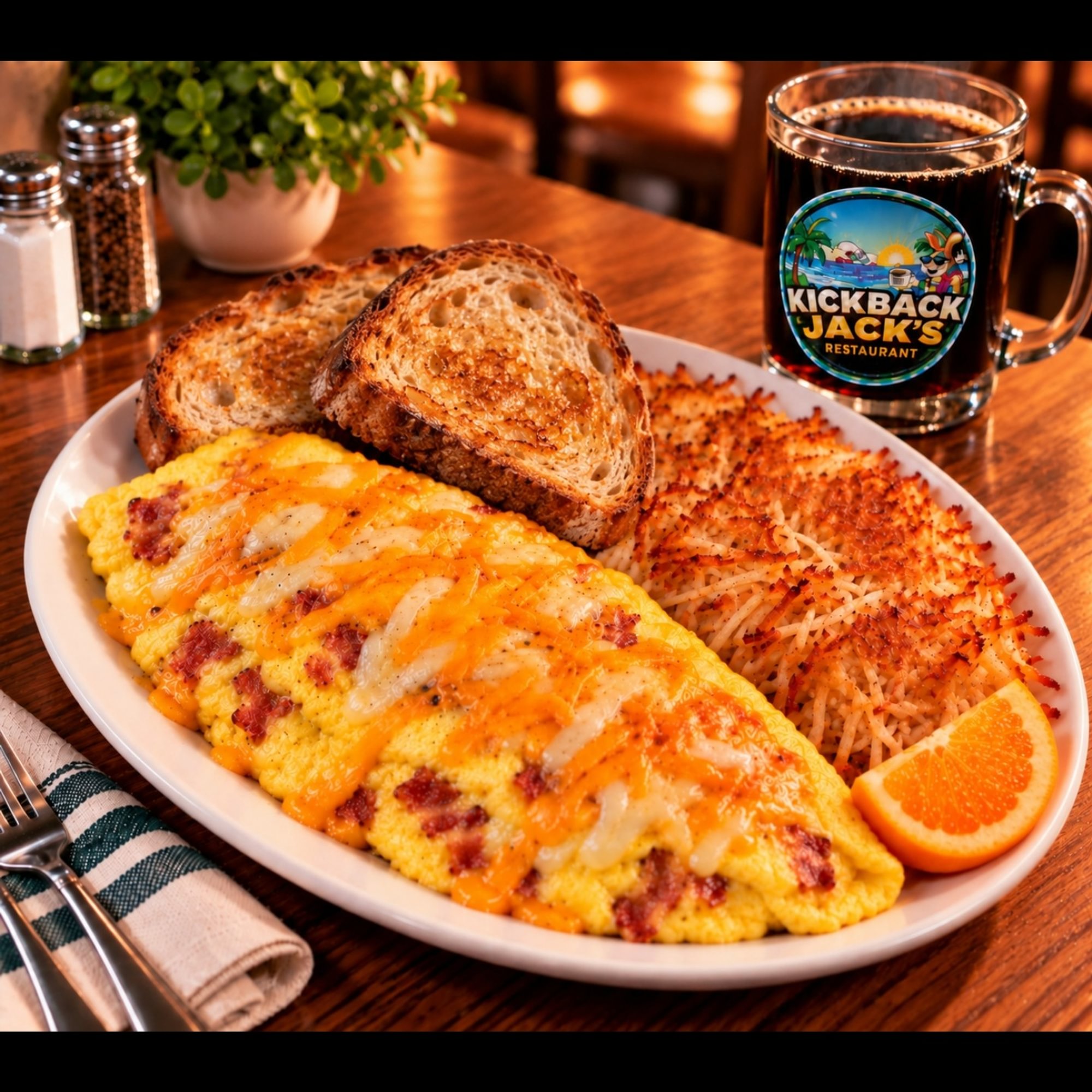 Bacon Omelette
