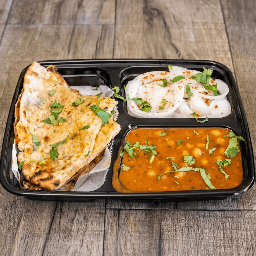 Aloo Kulcha with Chole