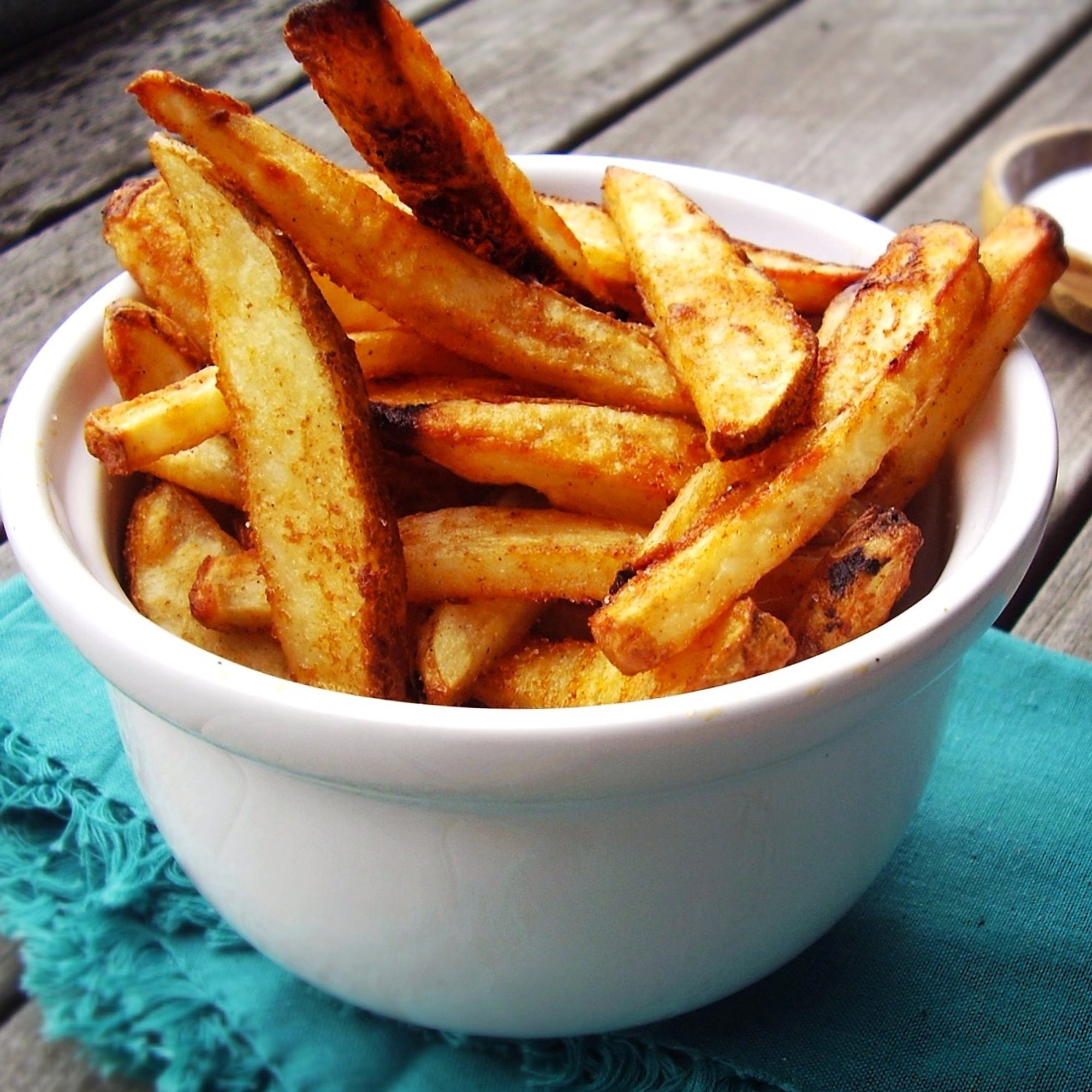Baked "Fries" White potatoes