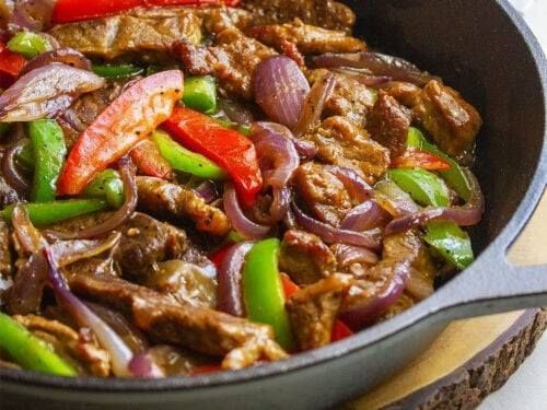 Steak with Pepper and Onion(half Tray)