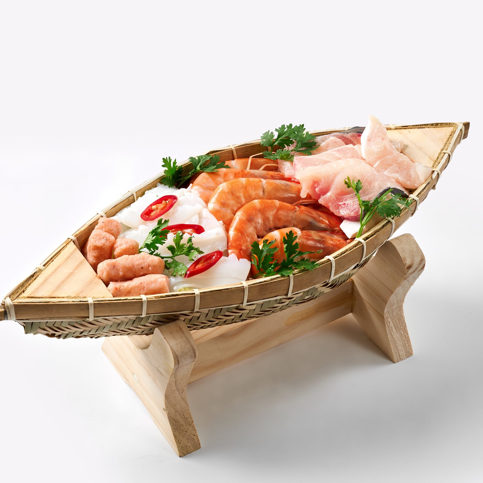 Lẩu Hải Sản (thuyền Chợ Nổi) - Seafood Hot Pot