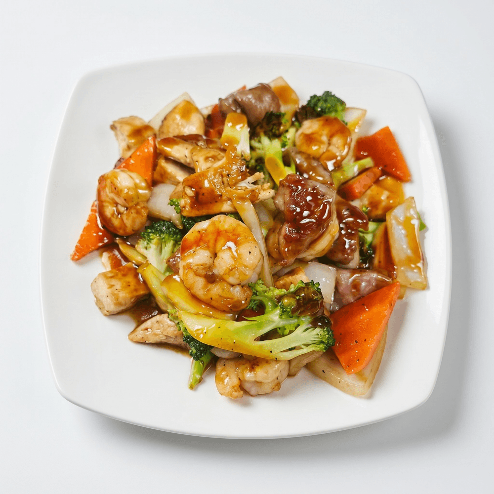 Hibachi Trio (Steak, Chicken, Shrimp)