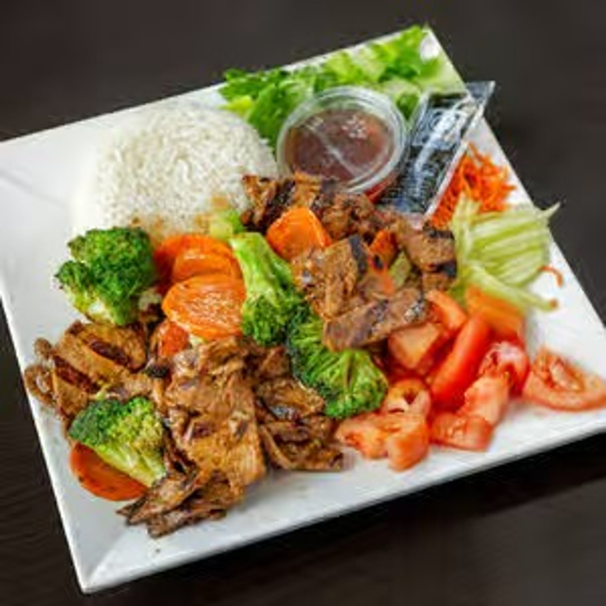 L8. Pork Stir Fry Plate