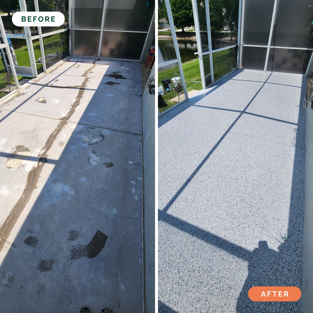 Peach Concrete Coatings Image