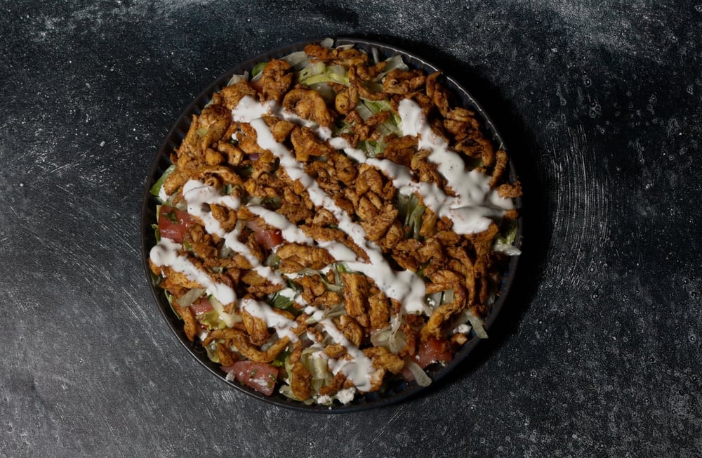 Chicken Shawarma Caesar Salad