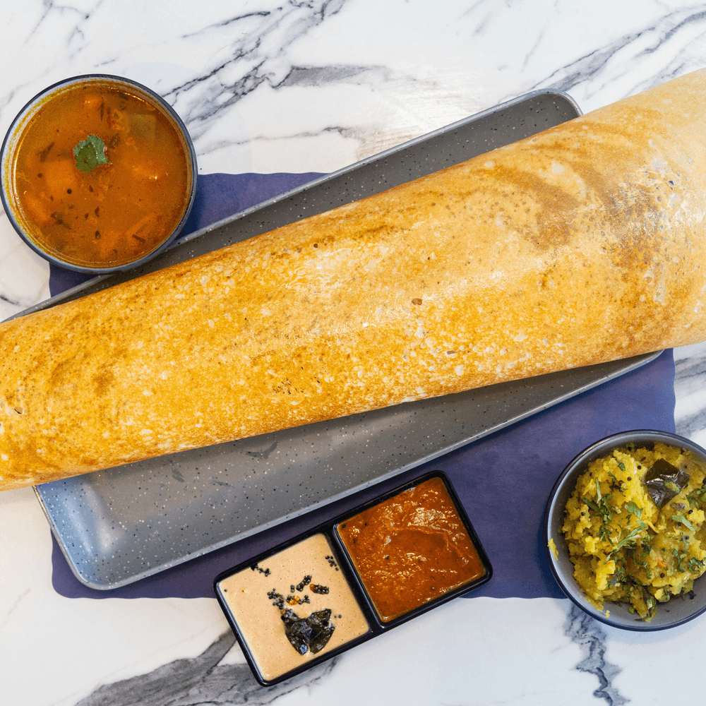 Ghee Roast Masala Dosa