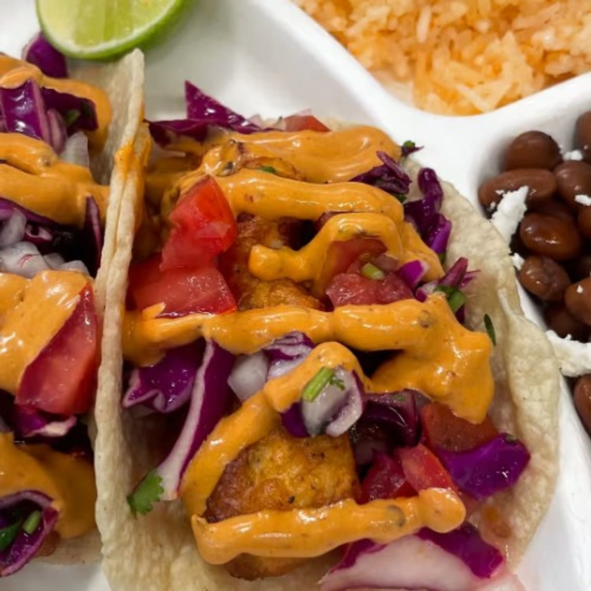 Fish Taco Plate
