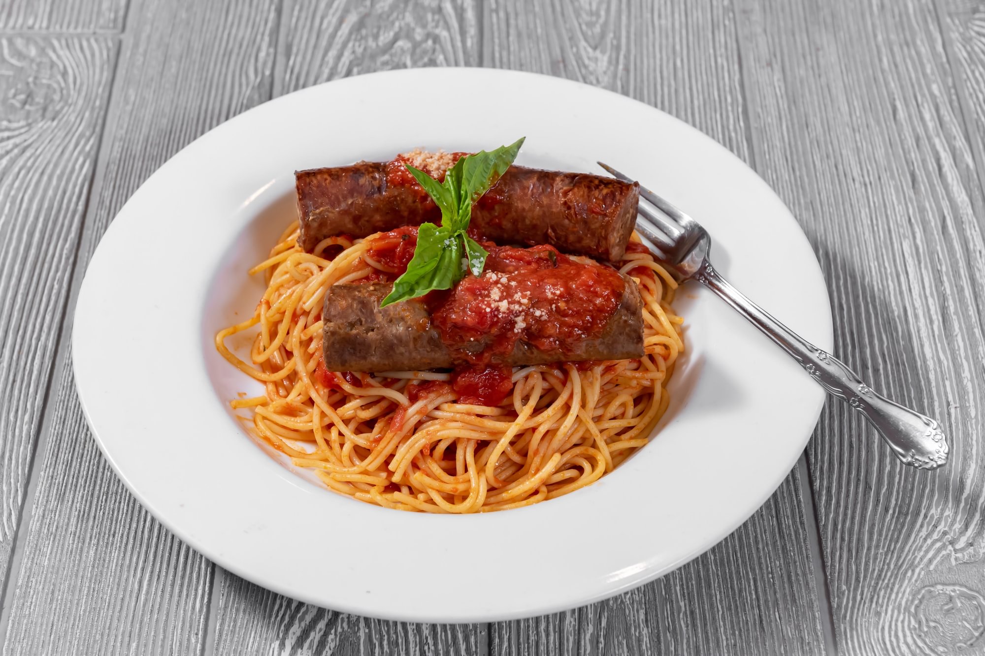 Spaghetti with Sausage