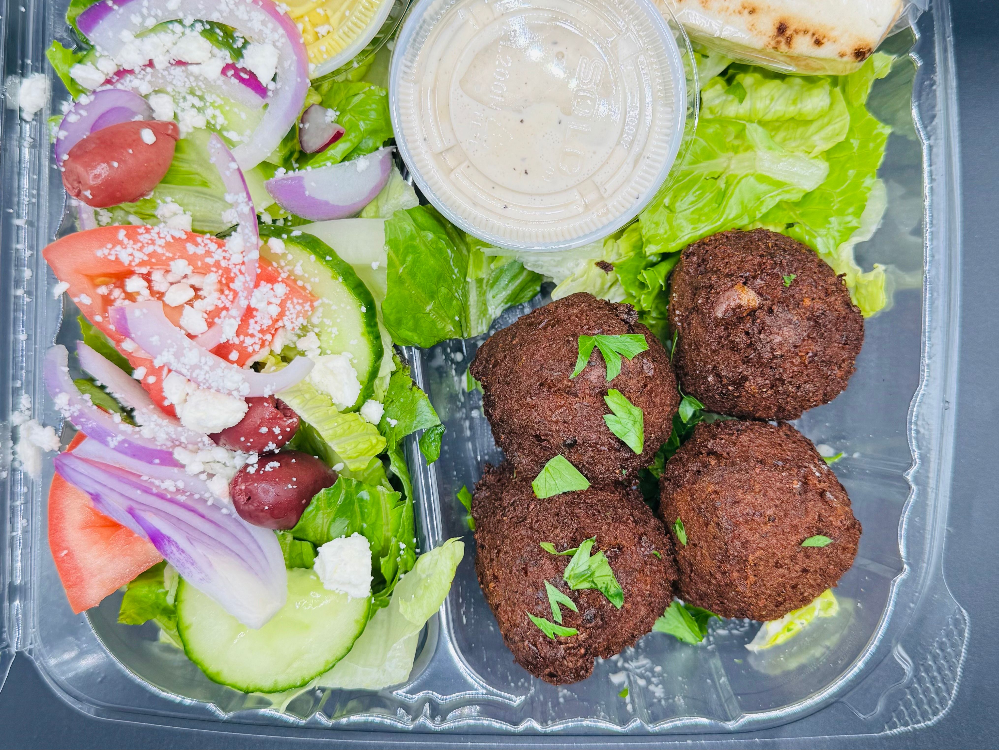 Falafel plate (no cheese)