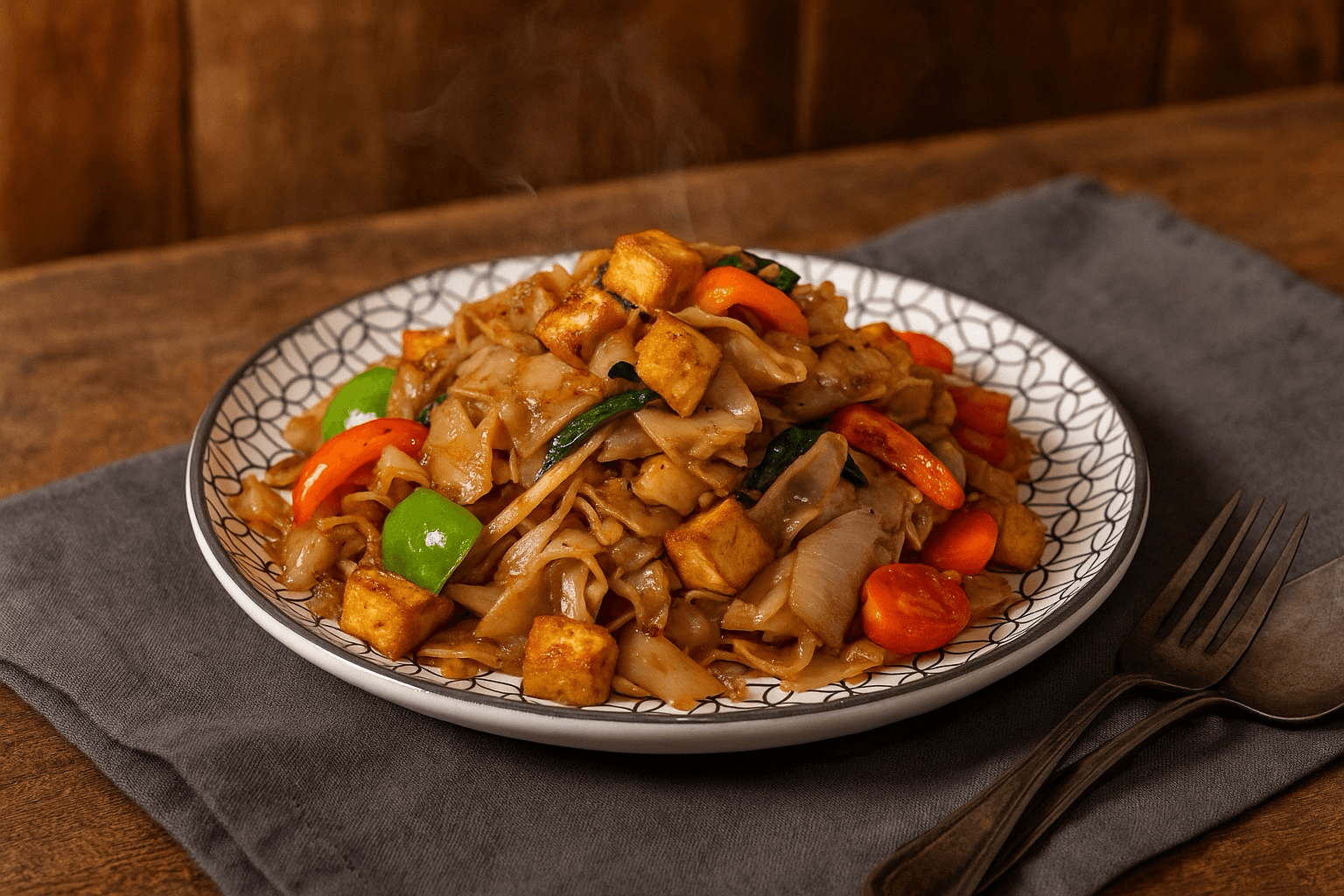 Gf - pad kee mao noodles