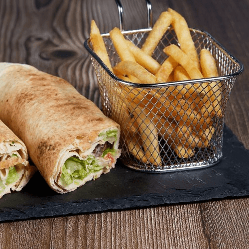 Kefta Beef Wrap Combo