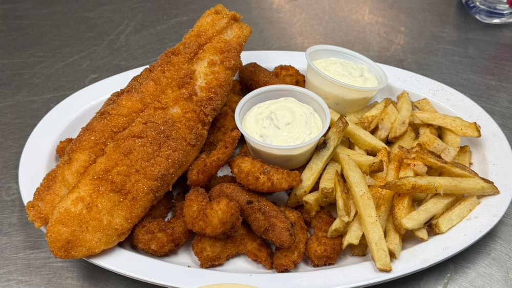 Catfish & Popcorn Shrimp