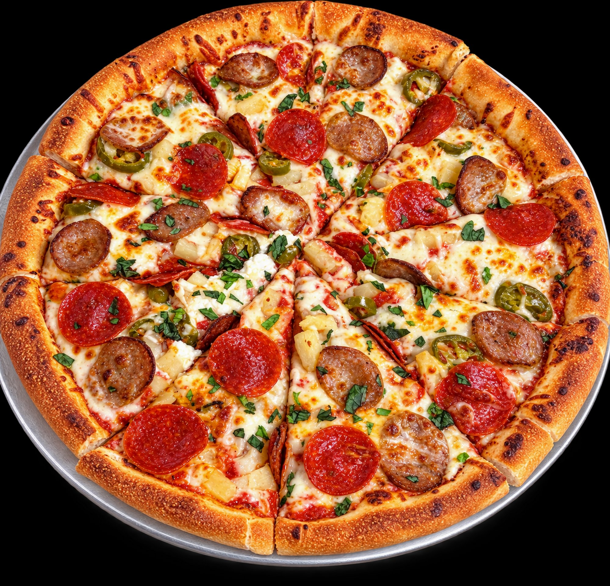 Pappas House Special Pizza 14"