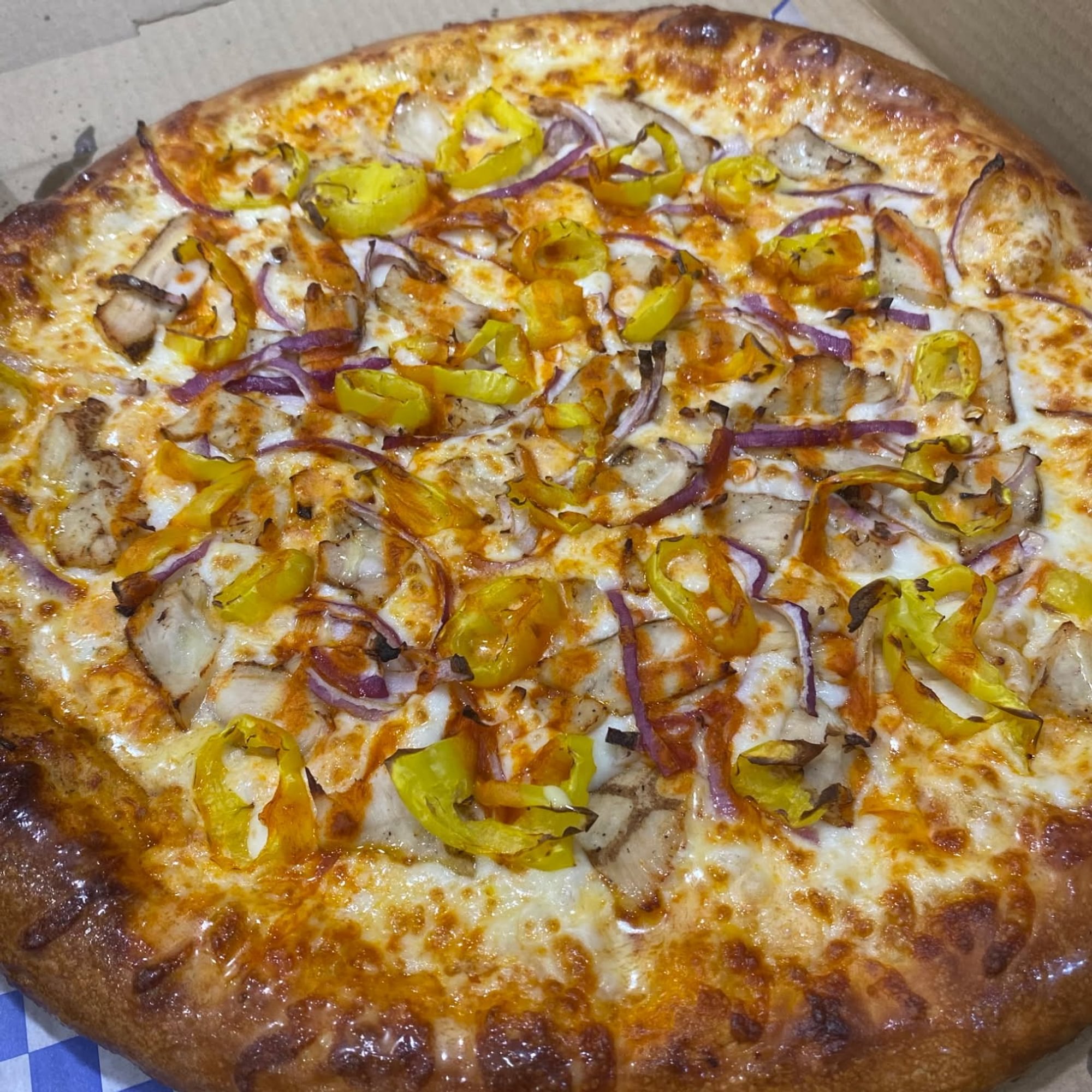 Buffalo Chicken Pizza