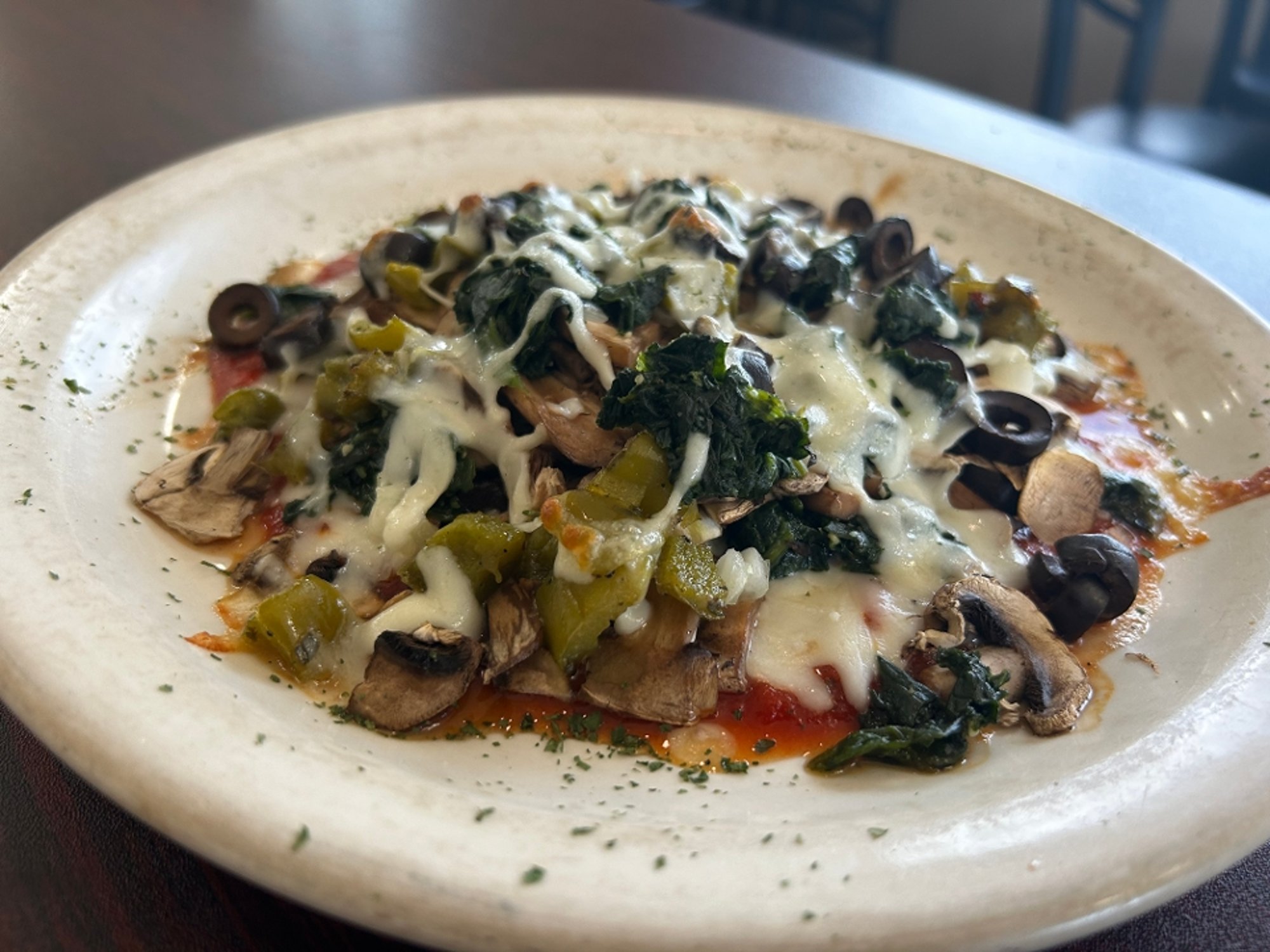 Cheesy Veggie Lovers Pizza Bowl