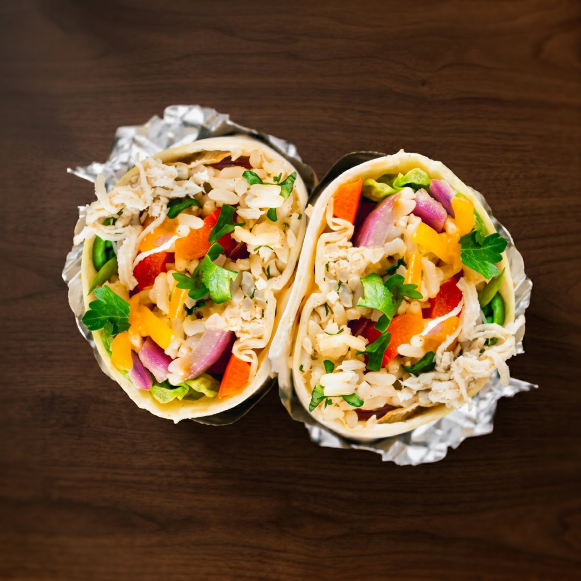 Shredded Chicken Burrito - Lunch Sp