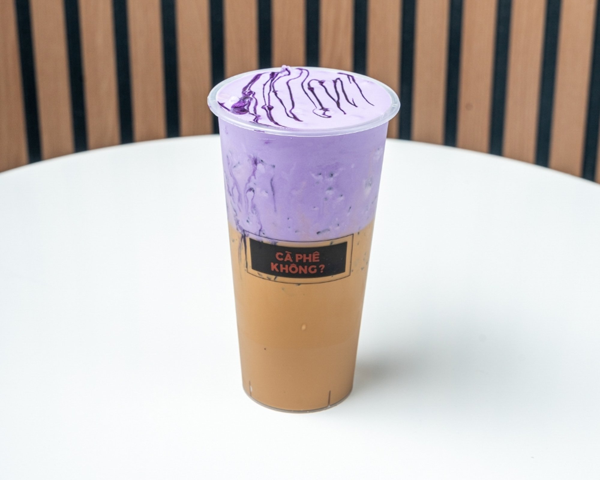 Ube Iced Coffee