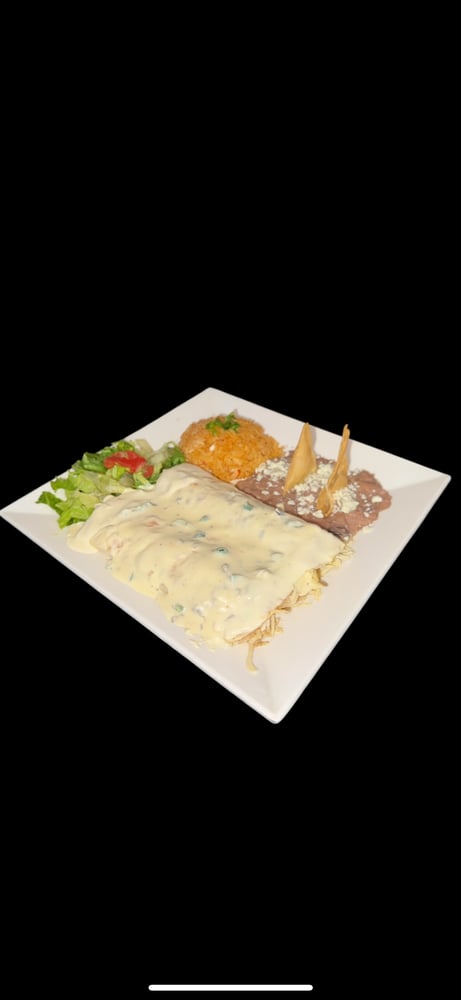 Cheese Dip Enchiladas