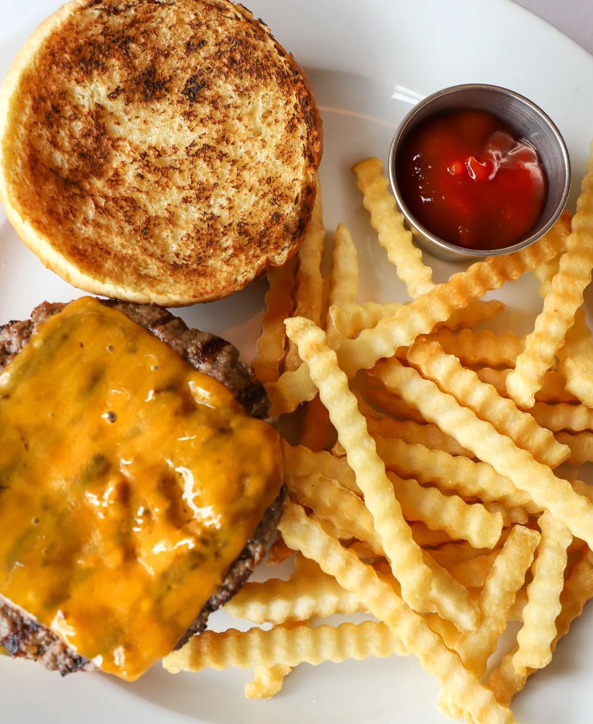 Kids Double Cheese Burger