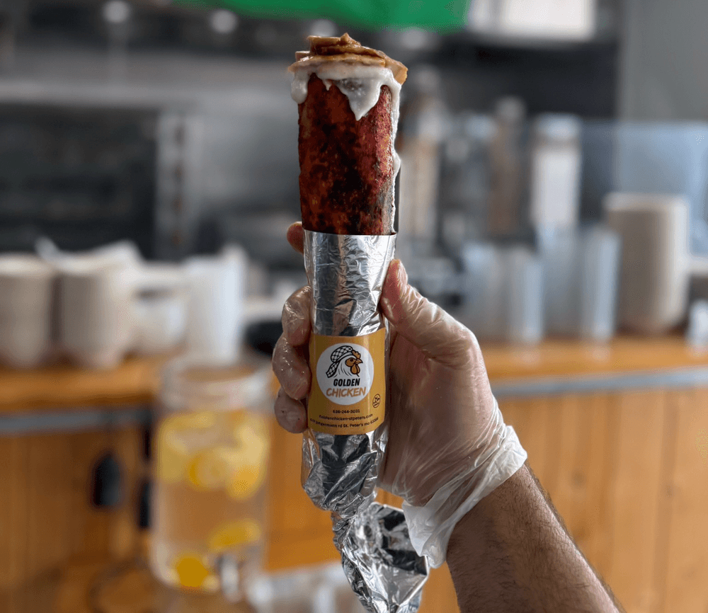 Viral Crunchy Chicken Shawarma Wrap (Amo Amjed Wrap)
