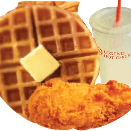 (COMBO#7) WAFFLE & DRUMSTICKS