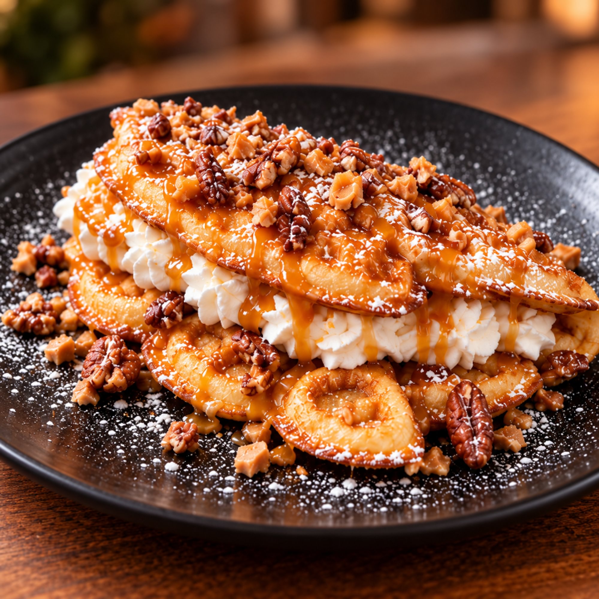 Butterscotch Pecan Waffle (October Special)